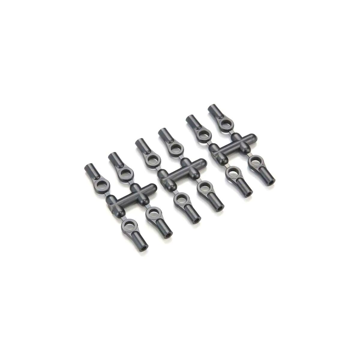 LA43B Ball End(5.8mm/Black/12pcs)