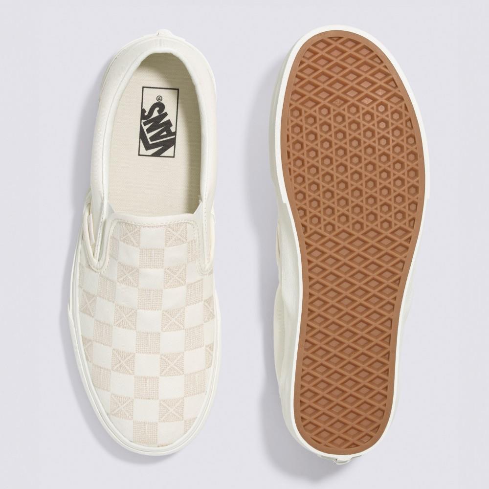 Women's blue slip hot sale on vans