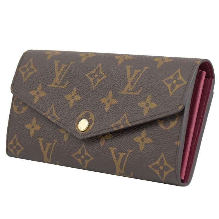 LOUIS VUITTON Empreinte Sarah Wallet NM Mastic 230285