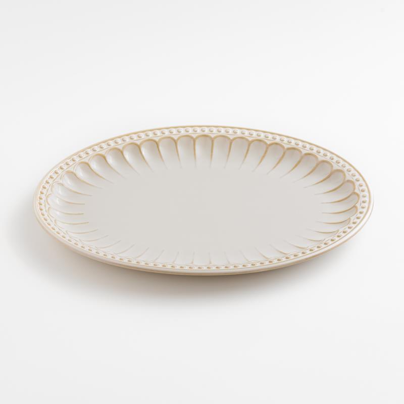 Ice Crack 23cm Ceramic Plate