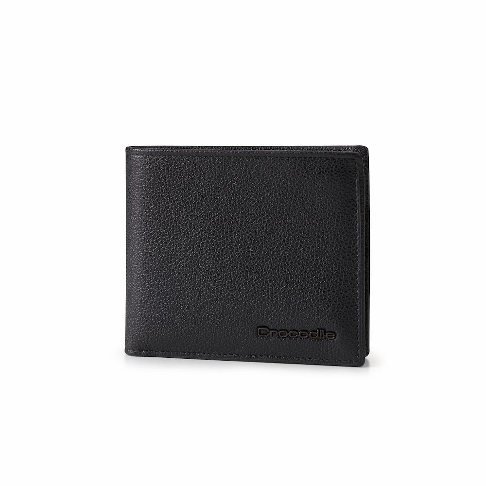 熱銷商品 皮夾/短夾/男生皮夾 Bern伯恩系列 9卡/拉鍊零錢 0103-11202-Crocodile鱷魚皮件