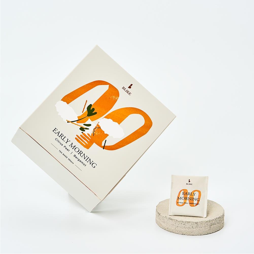 早安伯爵Early Morning｜茶包100入｜包裝盒｜風味茶｜限時贈送五張新品招待券