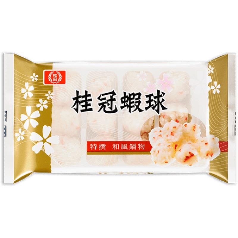 【冷凍店取-桂冠】蝦球120G(120gx1)(效期至2025/07/17)