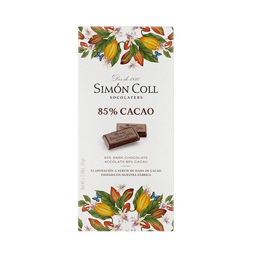 【西班牙】西班牙85% 黑巧克力片 (85g*1)