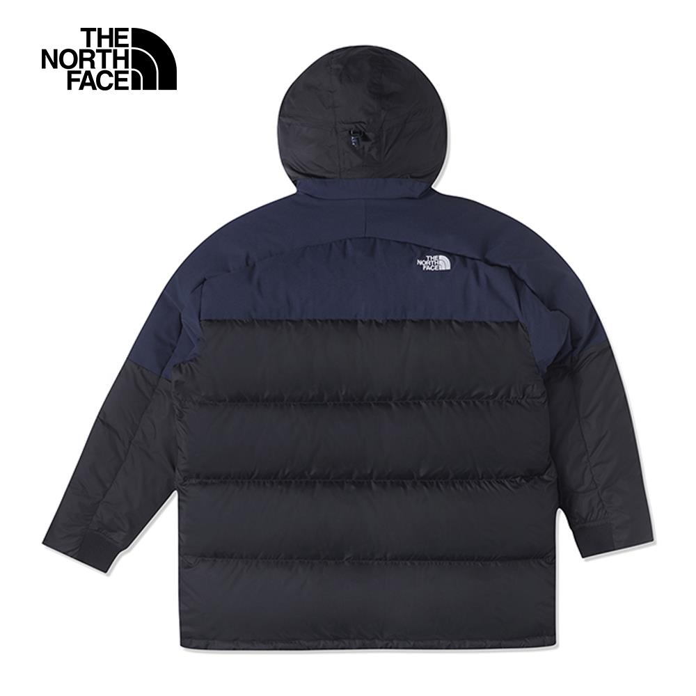 The north face hot sale long puffer jacket