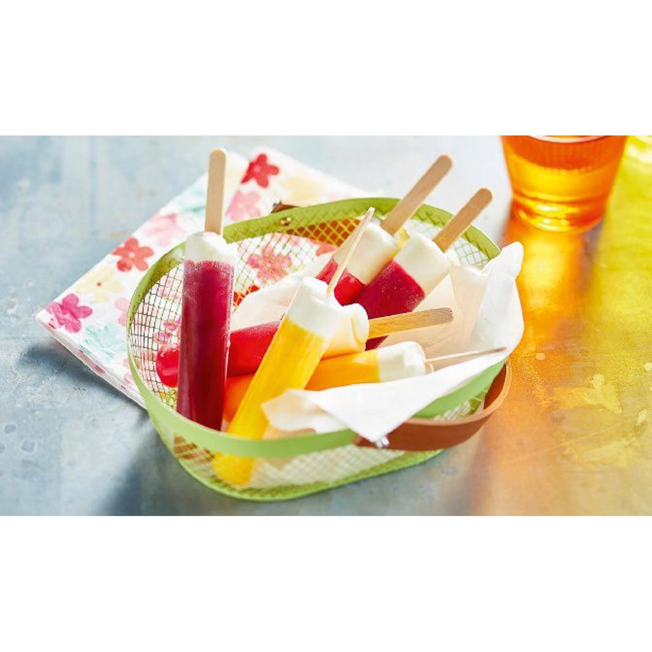 【冷凍店取-picard】綜合水果牛奶冰棒（６入）(258g x1)(效期至2024/09/07)