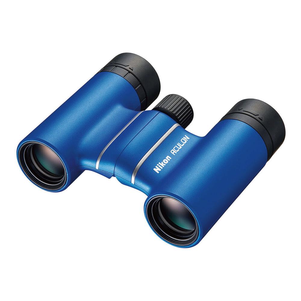 巨蛋演唱會必備~Nikon Aculon T02 8X21 繽彩系列迷你望遠鏡-藍 (總代理公司貨)