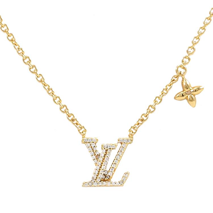 Shop Louis Vuitton MONOGRAM Lv iconic necklace (M00596 ) by