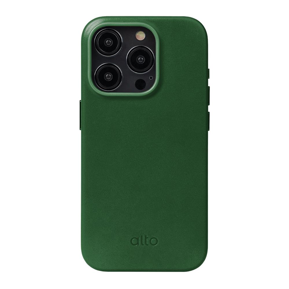 Alto Clop 磁吸皮革手機殼 - 森林綠（iPhone15 系列)