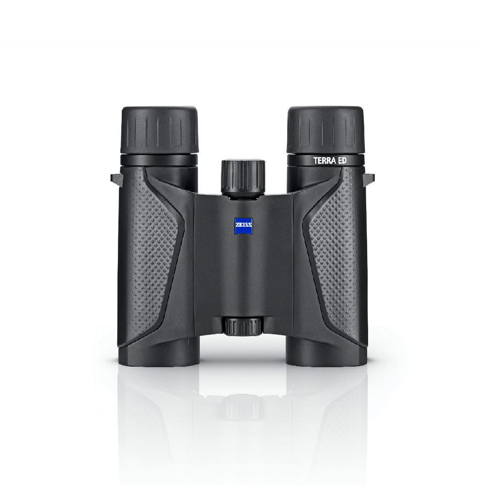 ZEISS 蔡司 Terra ED Pocket 10X25 雙筒望遠鏡(黑)(台灣總代理公司貨)