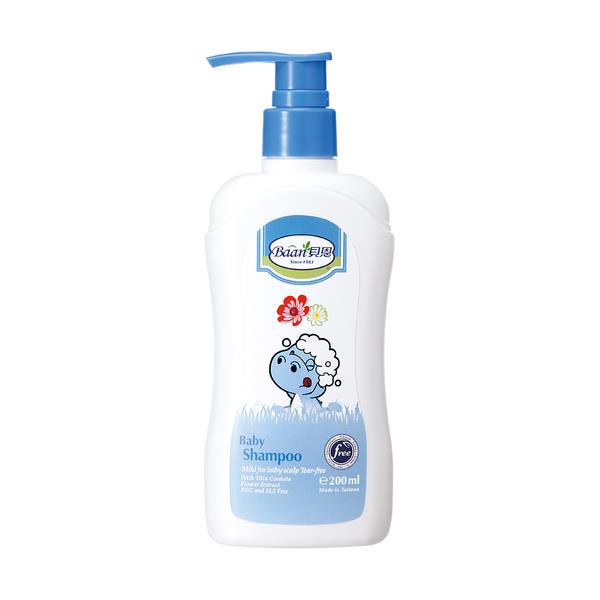 【Baan貝恩】嬰兒洗髮精200ml (添加洋甘菊舒緩配方)
