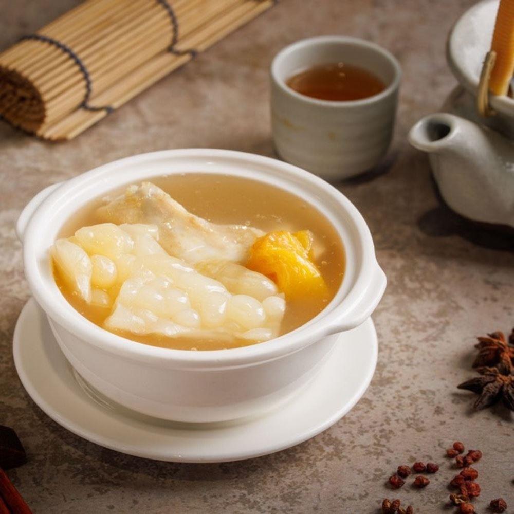 【冷凍店取-彭園】鳳梨苦瓜雞湯(２包入)(520gx1)