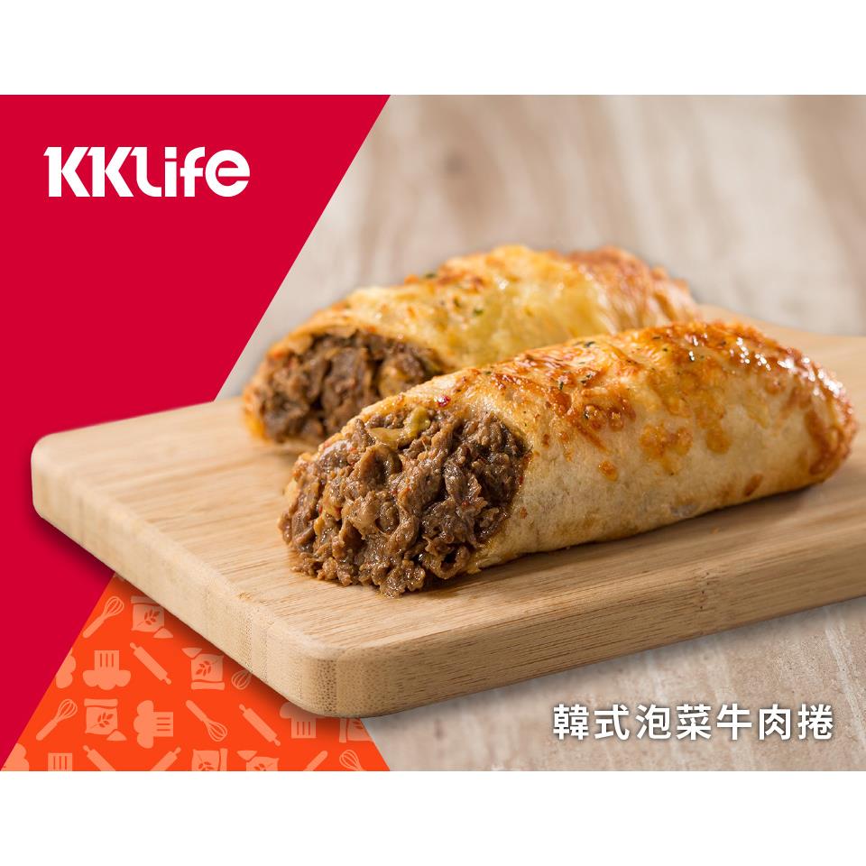 【冷凍店取-KKLife】韓式泡菜牛肉捲(180g/條*1條/包)