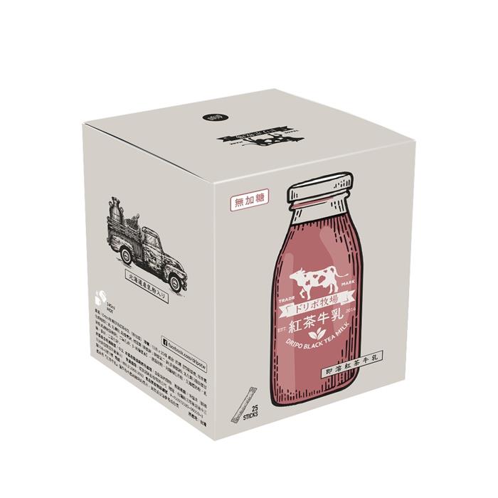 【Dripo 】牧場即溶紅茶牛乳(無加糖)(13g*25條/盒)
