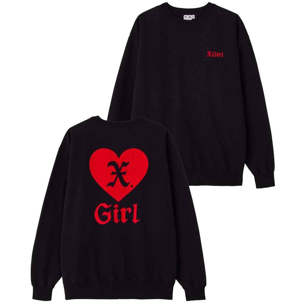 Crew Neck Sweat / 大學T | x-girl商品推薦| XLARGE / x-girl