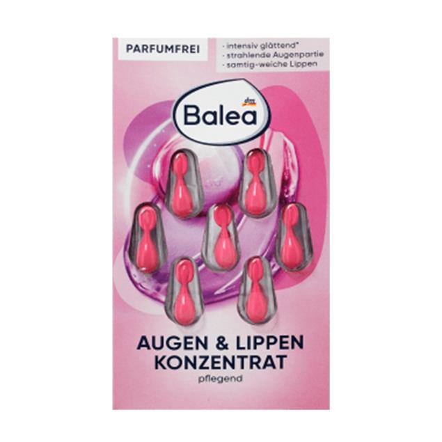 DM  連鎖藥妝店 Balea眼唇保濕精華球 7st (DM5554)