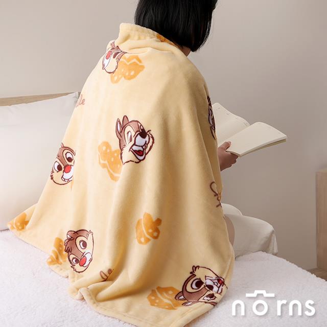 🔥辦公必備冷氣毯🔥迪士尼奇奇蒂蒂毛毯- Norns Original Design 正版授權 冷氣毯 保暖毯 四季毯 法蘭絨刷毛毯