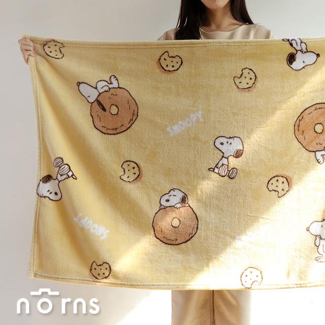 🔥辦公必備冷氣毯🔥Peanuts史努比毛毯 甜甜圈- Norns Original Design Snoopy正版授權 冷氣毯 保暖毯 四季毯 法蘭絨刷毛毯