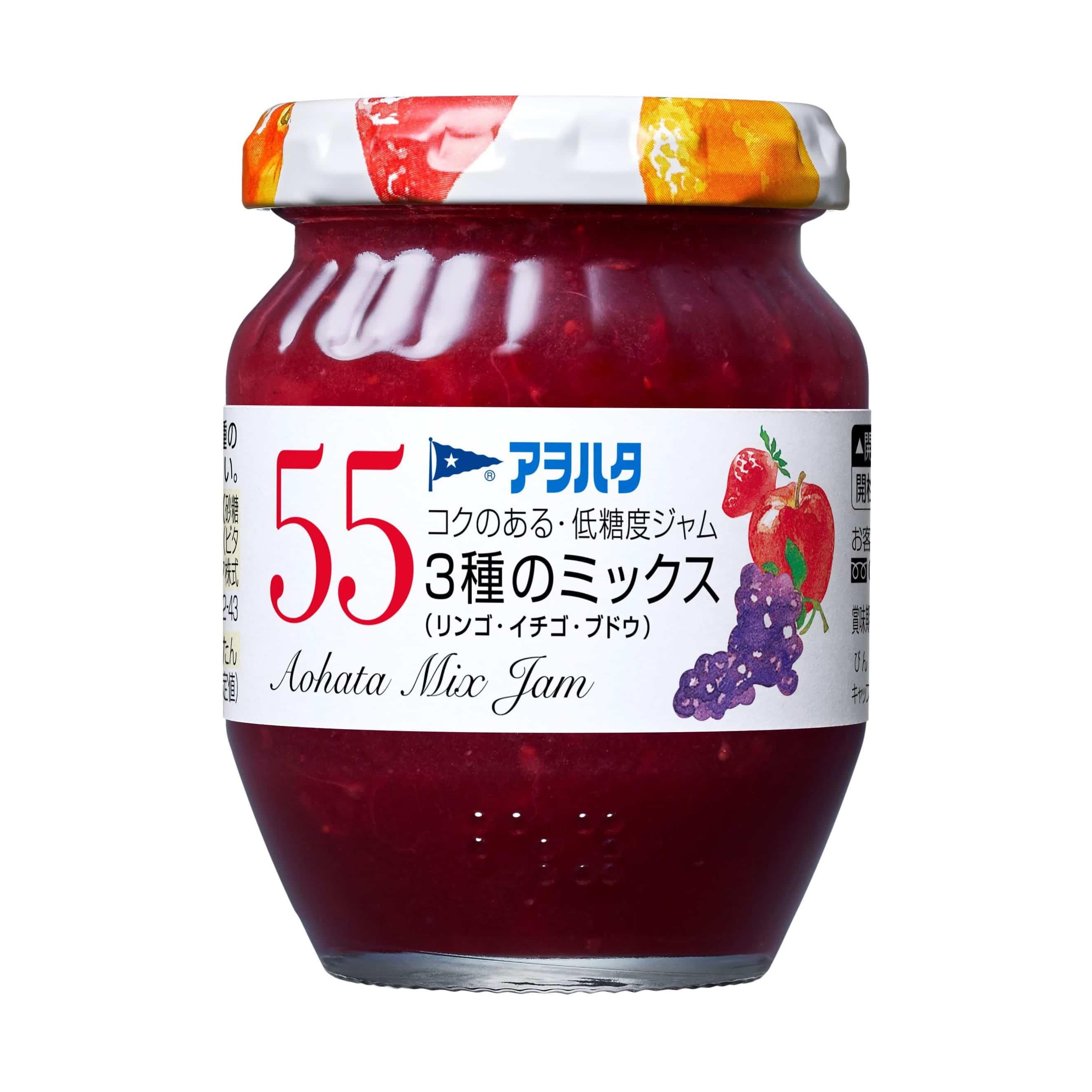 【Aohata】Aohata綜合果醬(150g/瓶x1)