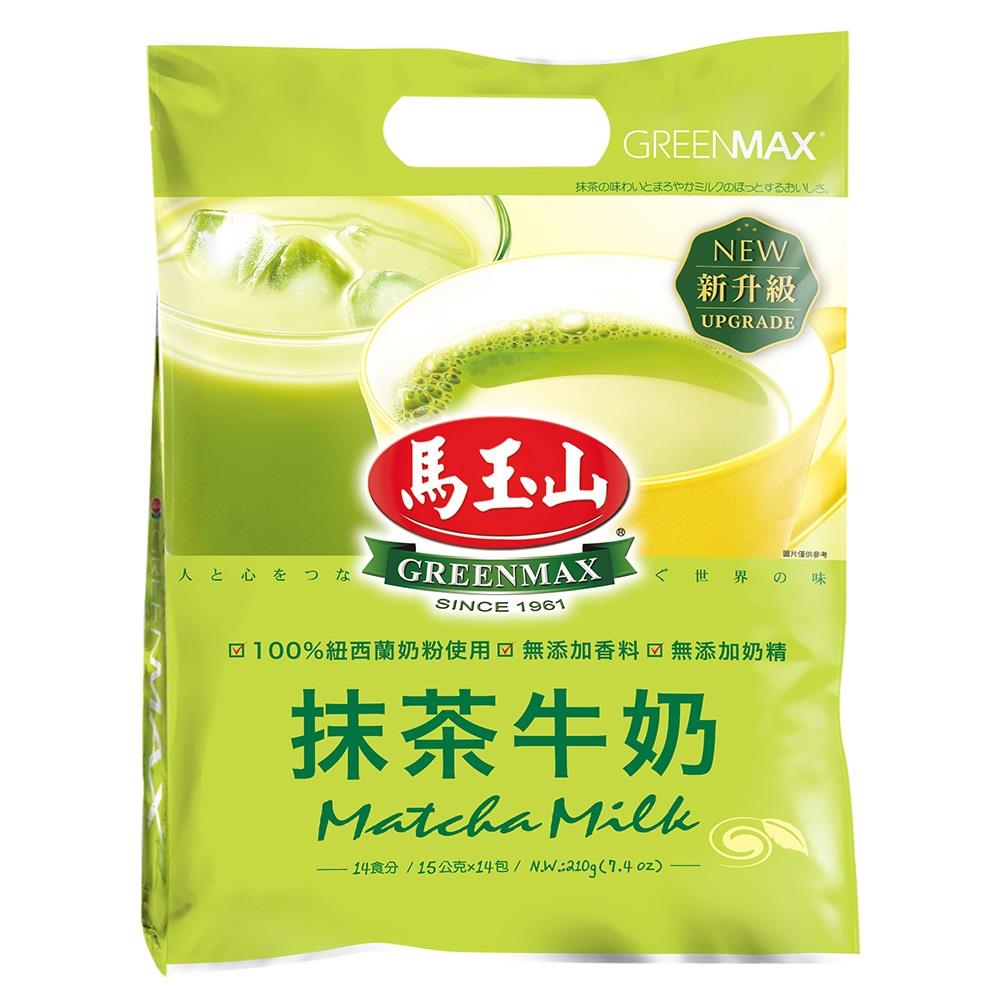 【馬玉山】抹茶牛奶(15g×14pcs(包))