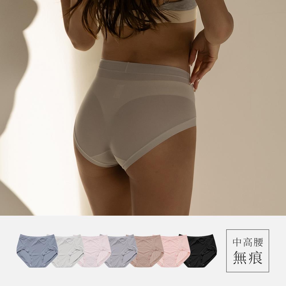 鋅離子抗菌 ‧ 高腰仙女無痕吸汗內褲-7色VC維娜40837