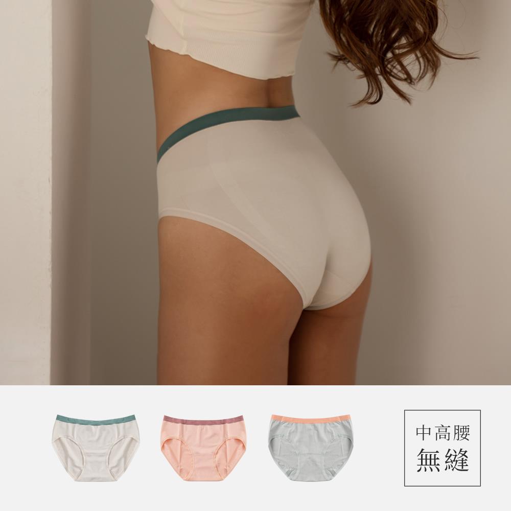 鋅離子抗菌 ‧ 收腹莫代爾無縫內褲-3色VC維娜562159