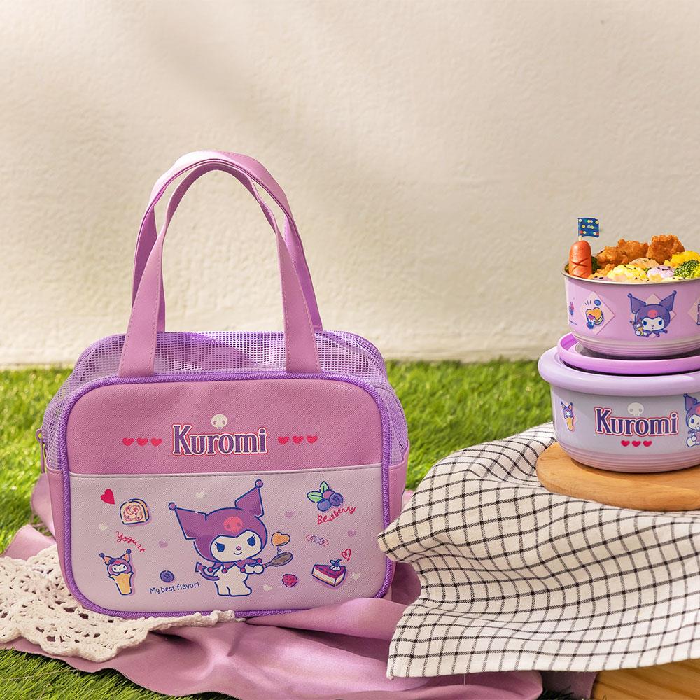 kuromi様専用】✳︎ハンドメイド✳︎三角屋根のふっくら小物入れ