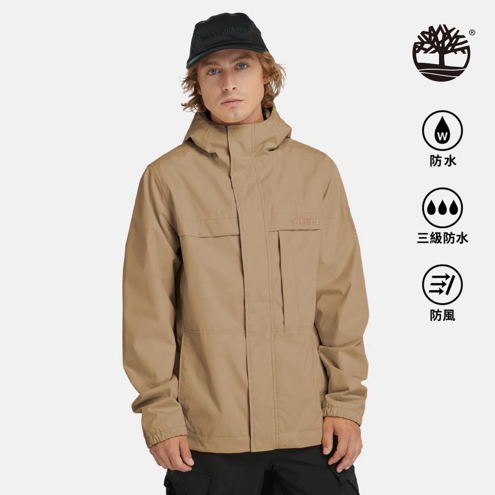 Timberland 男款檸檬黃Benton防水外套|A695WDH4