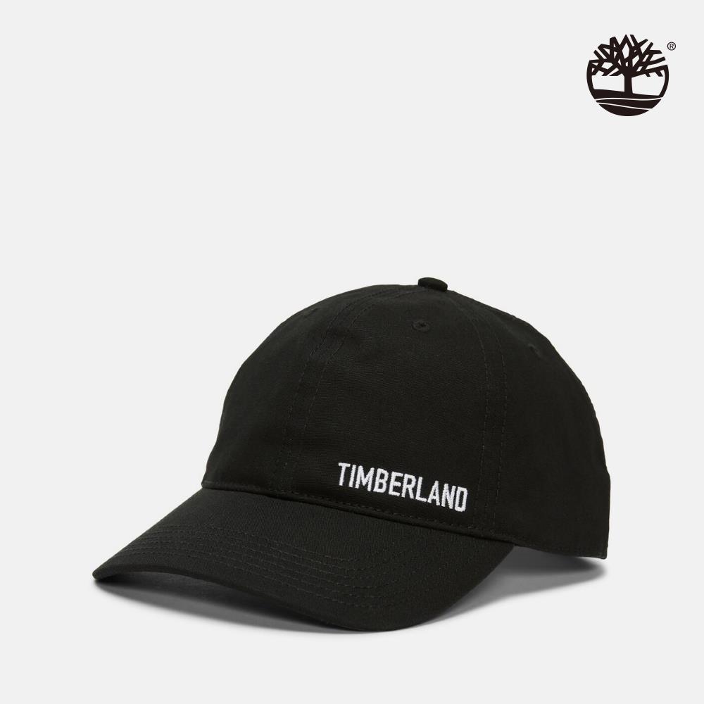 Timberland 中性黑色LOGO棒球帽|A2PD3001