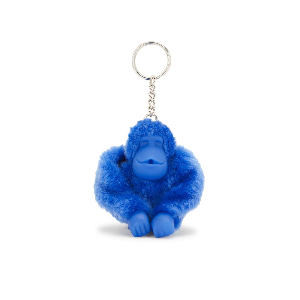 深邃亮藍色小猴子吊飾-MONKEYCLIP M