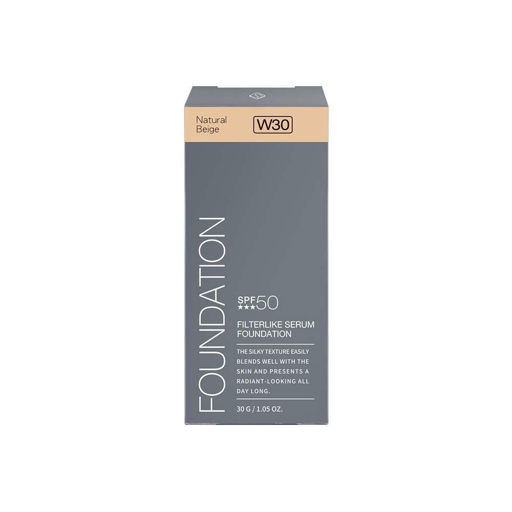 Solone柔紗精粹粉底液30g W30裸米膚