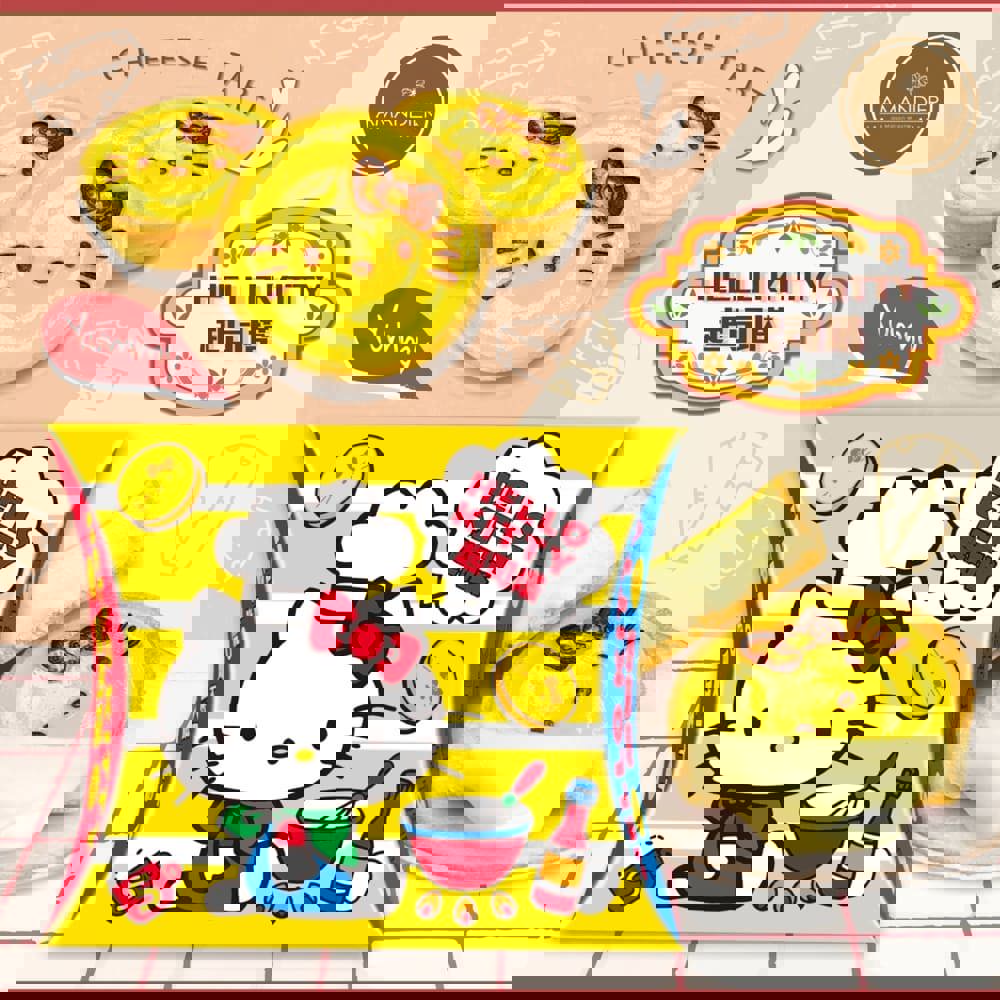 【冷凍店取-雅蒙蒂】HelloKitty起司塔(65公克/盒)