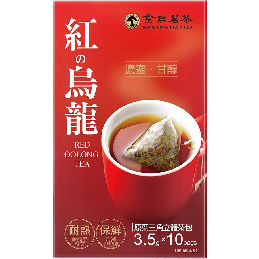 113/11/17起陸續出貨【金品茗茶】紅烏龍三角立體茶包(3.5gx10/盒)