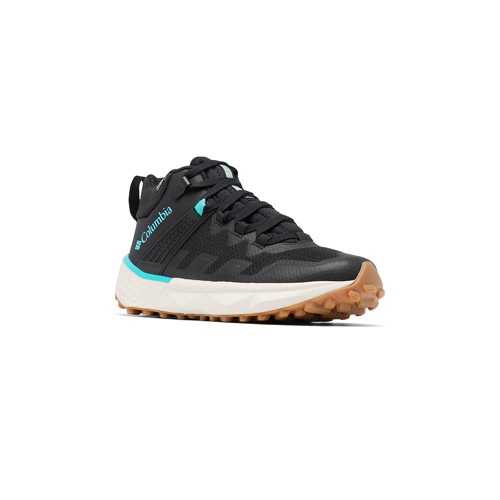 Columbia哥倫比亞 女款- Outdry防水高筒超彈力健走鞋黑色 - FACET™ 75 MID OUTDRY™    UBL76150BK/IS