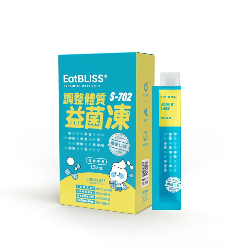 【Eatbliss益比喜】調整體質益菌凍-優格口味15入/盒