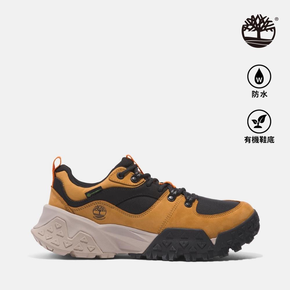 Timberland 男款小麥色Motion Scramble防水低筒健行鞋|A6A14754