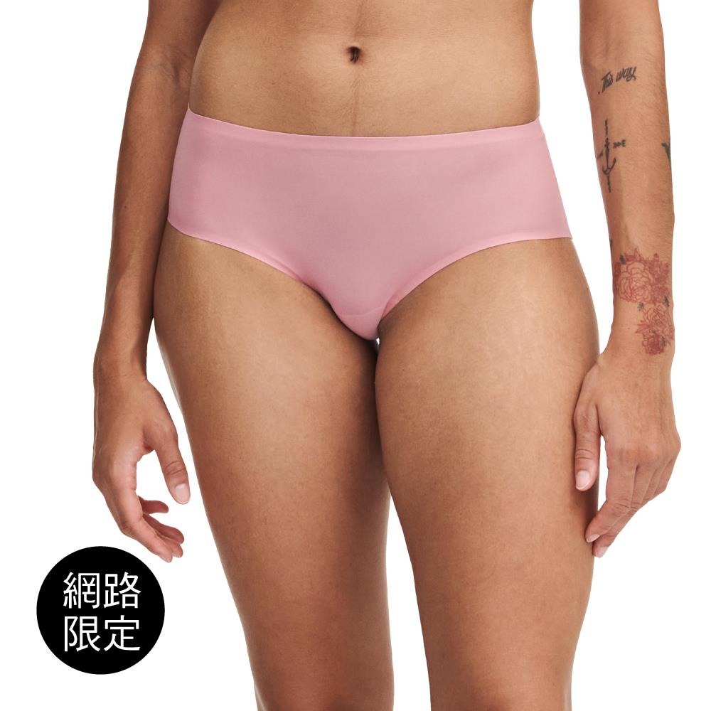 【Chantelle Lab】透氣涼感無痕四角內褲>輕柔粉(26440_0T8)【Soft Stretch】
