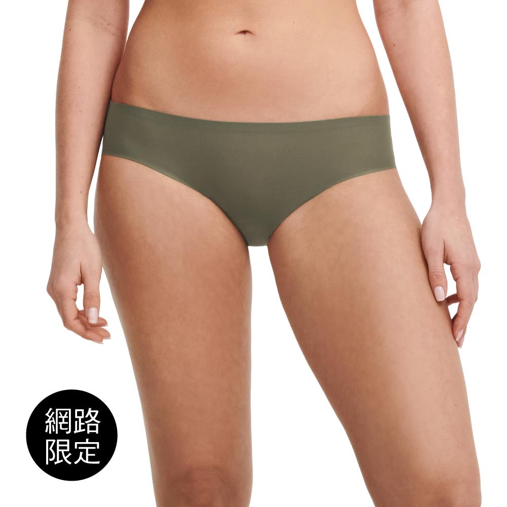 【Soft Stretch】無痕低腰三角內褲>卡其綠(26430_0WQ)【Chantelle】
