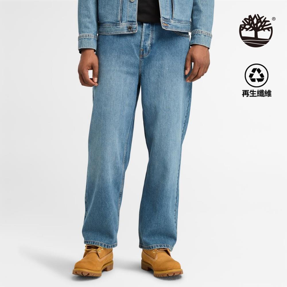 Timberland 男款靛藍色天絲™牛仔休閒褲|A5TNFEJW