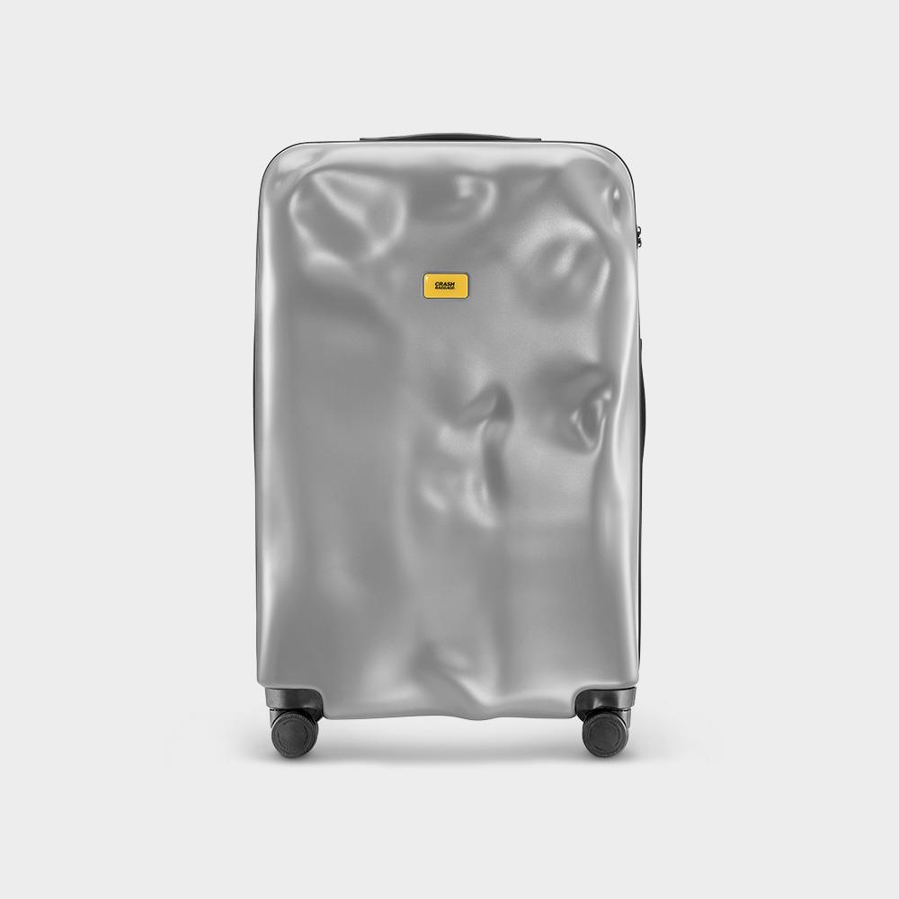 【Crash Baggage】 CRASH ICON 經典撞擊行李箱 極光銀