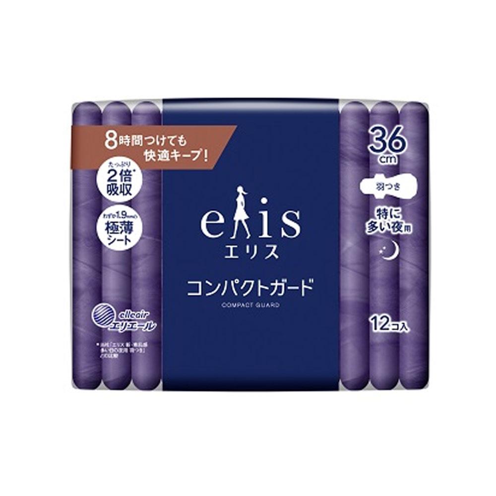 大王elis愛麗思GO出色極致薄夜用棉36cm12片