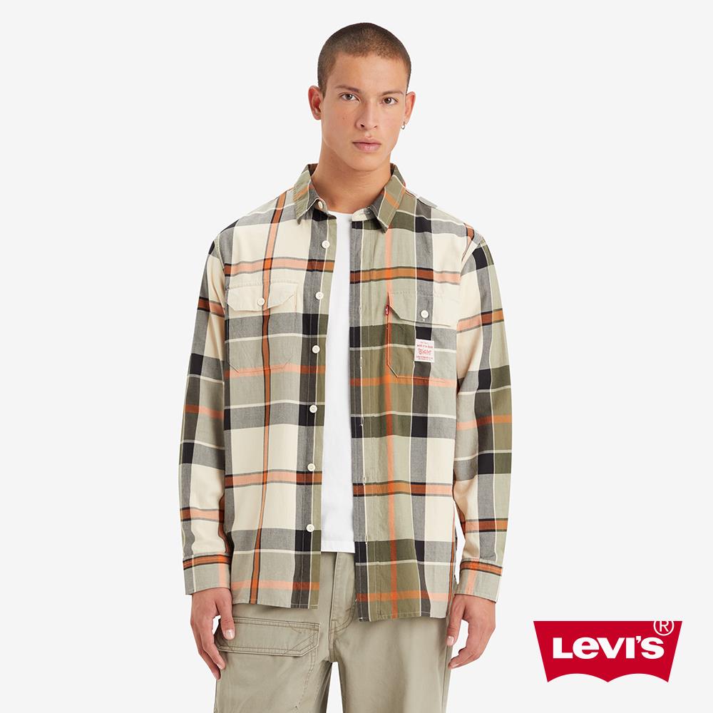 LEVI’S Workwear工裝系列男款經典工裝式格紋襯衫 熱賣單品