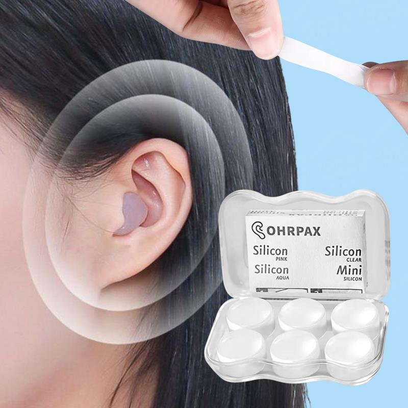 透明矽膠耳塞 可塑形 不漲痛 隔音降噪耳塞 隔音耳塞 舒眠耳塞 靜音耳塞【A10116】《約翰家庭百貨