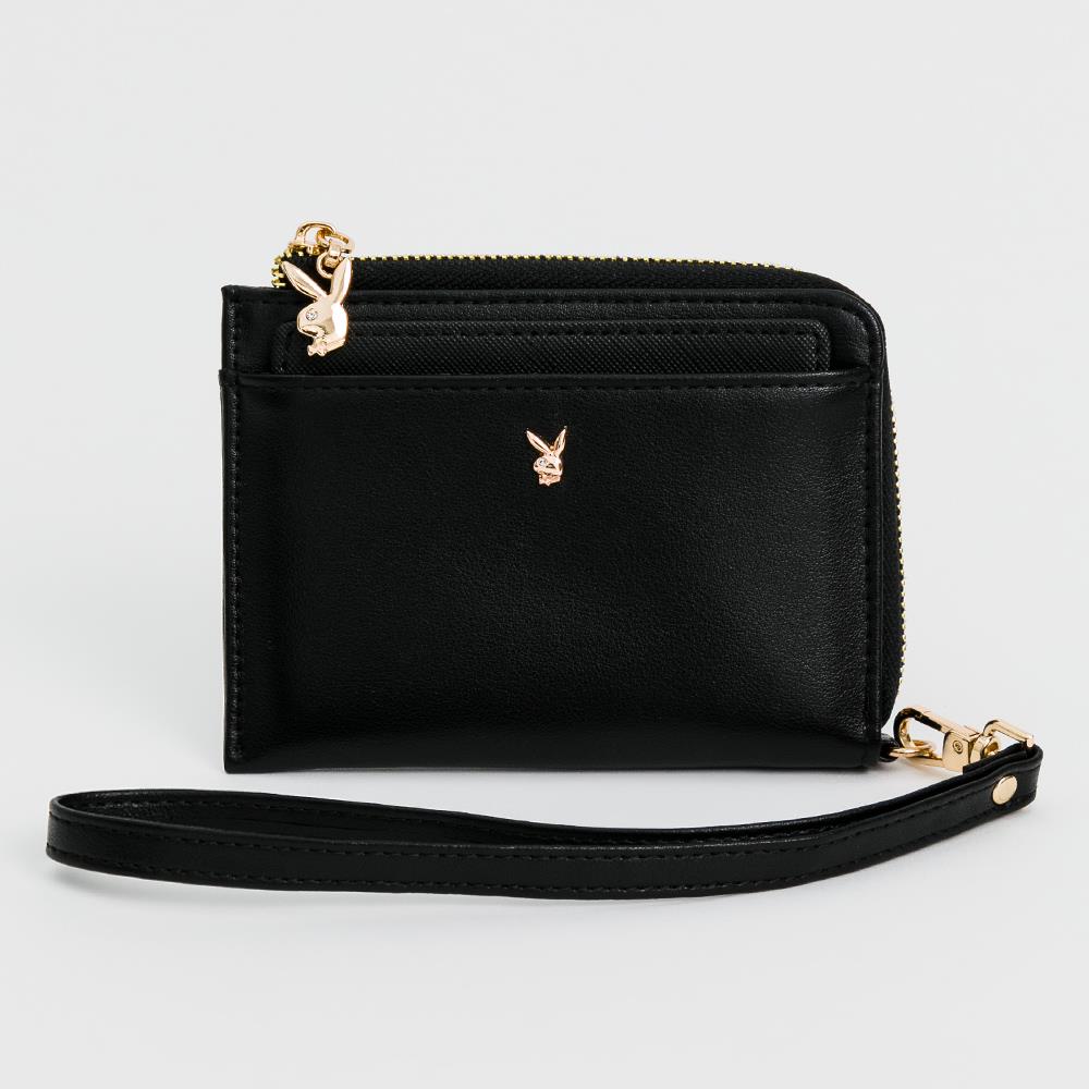 ⚡夏季應援 BIG SALE｜PLAYBOY  零錢包卡片夾  Bliss系列 - 黑色(522-5813-09-1)