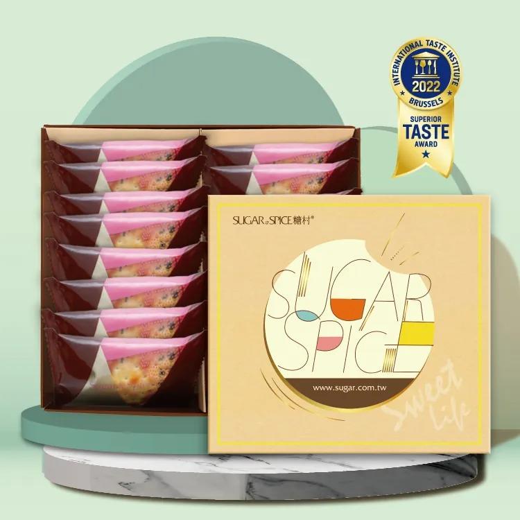 【糖村】牛軋餅-蔥鹽風味16入禮盒 SS-03