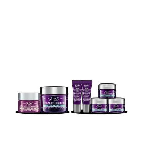 【Kiehl's 契爾氏】超級眼霜保濕組｜超進化全能新生超級眼霜14ml*1+超進化無油抗老乳霜50ml*1+超進化全能新生超級眼霜豪華試用品3ML*2+超進化無油抗老乳霜豪華試用品7ML*2(價值NT$6978)
