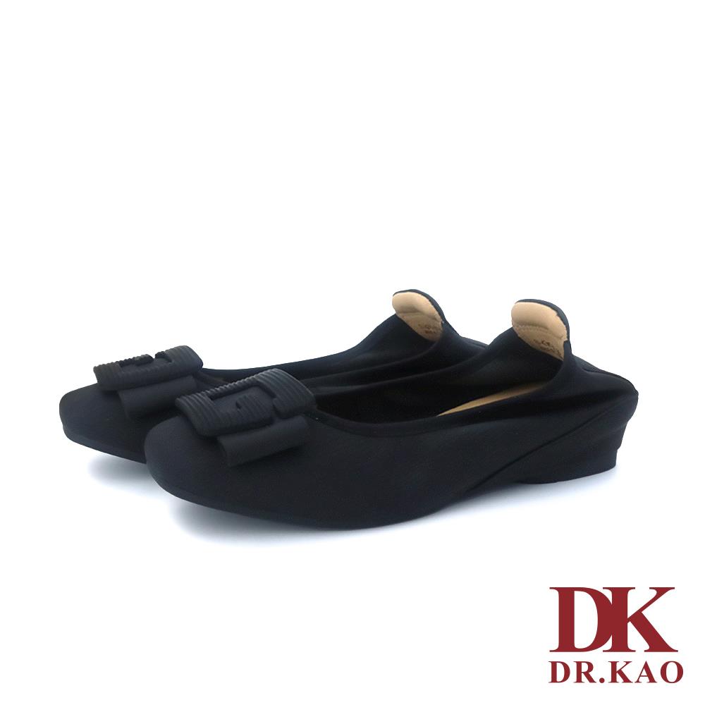 【DK 氣墊鞋】優雅方扣氣墊女鞋 71-4240-90 黑色