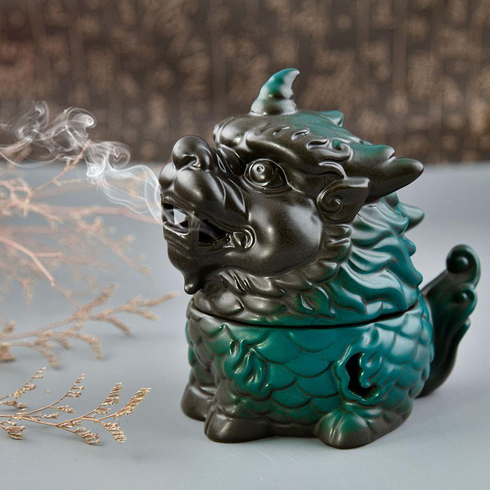 催財化煞麒麟香爐－【化煞、招財、祈福】