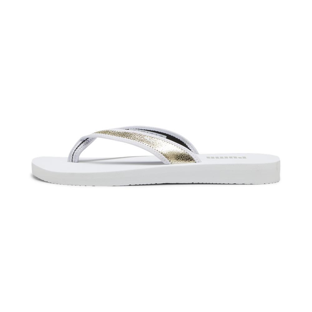 PUMA Sandy Flip Metallic Shine 拖鞋 女性