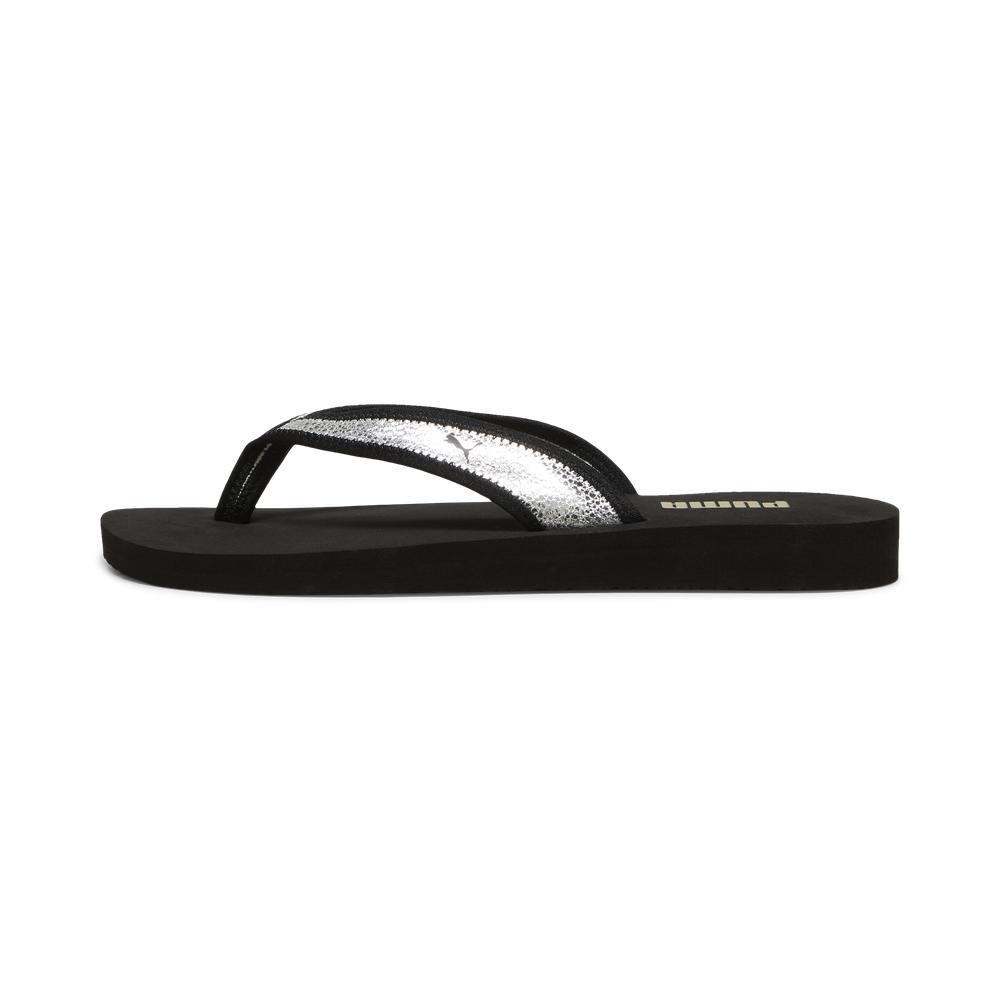 PUMA Sandy Flip Metallic Shine 拖鞋 女性
